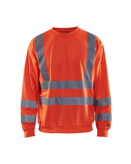 Sweat haute-visibilité Blåkläder 3341 Rouge fluo Blaklader - 334119745500