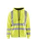 Sweat zippé à capuche haute-visibilité Blåkläder 3346 Jaune fluo Blaklader - 334619743300