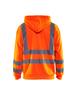 Sweat zippé à capuche haute-visibilité Blåkläder 3346 Orange fluo Blaklader - 334619745300