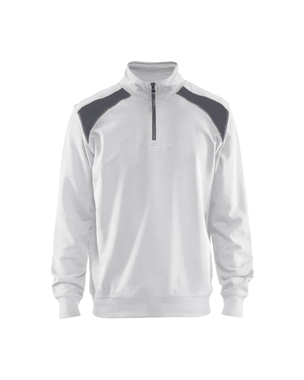 Sweat camionneur Blåkläder 3353 Blanc/Gris clair Blaklader - 335311581094