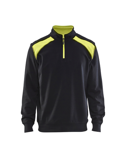 Sweat camionneur Blåkläder 3353 Noir/Jaune fluo Blaklader - 335311589933