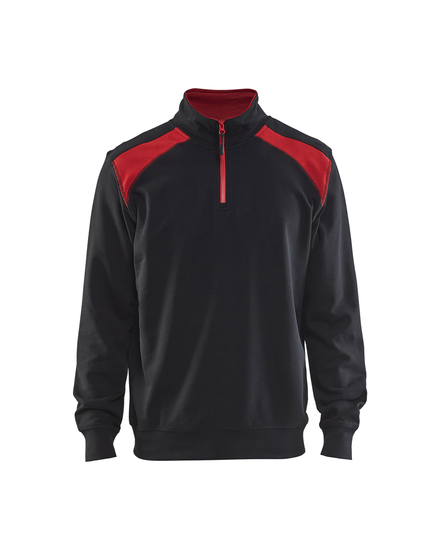 Sweat camionneur Blåkläder 3353 Noir/Rouge Blaklader - 335311589956