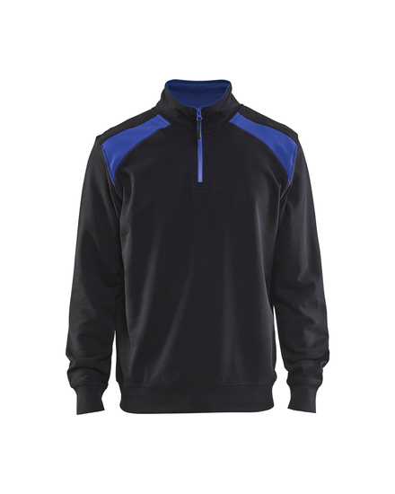 Sweat camionneur Blåkläder 3353 Noir/Bleu roi Blaklader - 335311589985