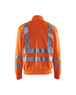 Sweat zippé haute-visibilité Blåkläder 3358 Orange fluo Blaklader - 335819745300