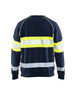 Sweat haute-visibilité Blåkläder 3359 Marine/Jaune fluo Blaklader - 335911588933