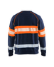 Sweat haute-visibilité Blåkläder 3359 Marine/Orange fluo Blaklader - 335911588953