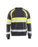 Sweat haute-visibilité Blåkläder 3359 Gris moyen/Jaune fluo Blaklader - 335911589633