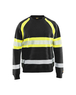 Sweat haute-visibilité Blåkläder 3359 Noir/Jaune fluo Blaklader - 335911589933