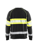 Sweat haute-visibilité Blåkläder 3359 Noir/Jaune fluo Blaklader - 335911589933