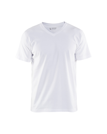 T-Shirt col V Blåkläder 3360 Blanc Blaklader - 336010291000