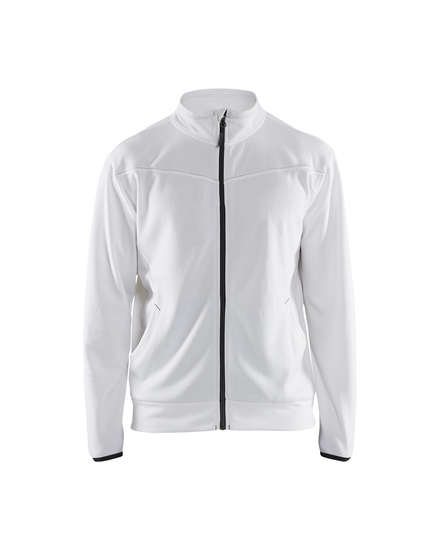 Sweat zippé Blåkläder 3362 Blanc/Gris foncé Blaklader - 336225261098