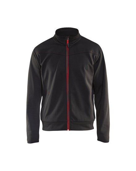 Sweat zippé Blåkläder 3362 Noir/Rouge Blaklader - 336225269956