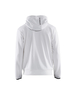Sweat zippé à capuche Blåkläder 3363 Blanc/Gris foncé Blaklader - 336325261098