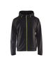 Sweat zippé à capuche Blåkläder 3363 Noir/Jaune fluo Blaklader - 336325269933
