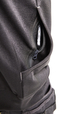 Sweat à capuche noir et gris foncé Blaklader 3363 zippé - 336325269998