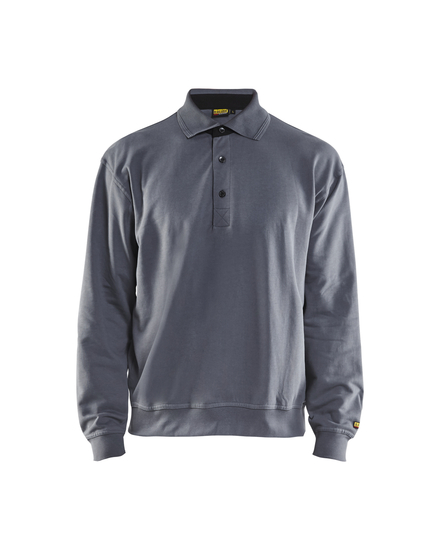 Sweat col polo Blåkläder 3370 Gris clair Blaklader - 337011589400