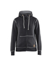 Sweat zippé à capuche femme Blåkläder 3373 Noir/Gris clair Blaklader - 337311579991