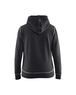 Sweat zippé à capuche femme Blåkläder 3373 Noir/Gris clair Blaklader - 337311579991
