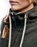 Sweat zippé à capuche femme Blåkläder 3373 Noir/Gris clair Blaklader - 337311579991