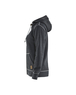 Sweat zippé à capuche femme Blåkläder 3373 Noir/Gris clair Blaklader - 337311579991