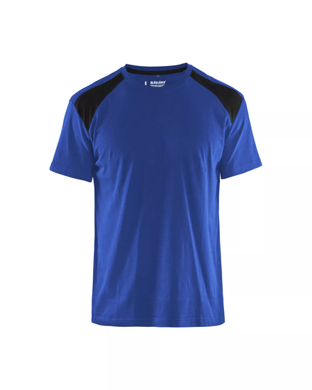 T-shirt bicolore Blåkläder 3379 Bleu roi/Noir Blaklader - 337910428599