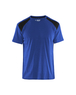 T-shirt bicolore Blåkläder 3379 Bleu roi/Noir Blaklader - 337910428599