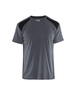 T-shirt bicolore Blåkläder 3379 Gris clair/Noir Blaklader - 337910429499