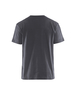 T-shirt bicolore Blåkläder 3379 Gris moyen/Noir Blaklader - 337910429699