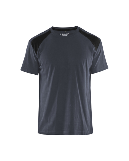 T-shirt bicolore Blåkläder 3379 Gris Foncé/Noir Blaklader - 337910429899