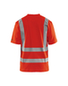 T-shirt col V haute-visibilité anti-UV Blåkläder 3380 Rouge fluo Blaklader - 338010705500