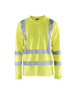 T-shirt manches longues col V haute-visibilité anti-UV Blåkläder 3381 Jaune fluo Blaklader - 338110703300