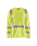T-shirt manches longues col V haute visibilité anti-UV anti-odeur Blåkläder 3383 Jaune fluo Blaklader - 338310113300