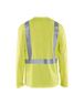 T-shirt manches longues col V haute visibilité anti-UV anti-odeur Blåkläder 3383 Jaune fluo Blaklader - 338310113300