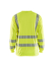 T-shirt manches longues col V haute-visibilité anti-UV Blåkläder 3385 Jaune fluo Blaklader - 338510133300