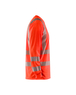 T-shirt manches longues col V haute-visibilité anti-UV Blåkläder 3385 Rouge fluo Blaklader - 338510135500