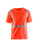 T-shirt haute-visibilité anti-UV Blåkläder 3386 Rouge fluo Blaklader - 338610135500