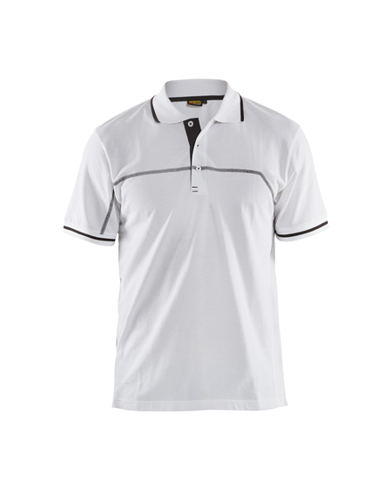 Polo bicolore Blåkläder 3389 Blanc/Gris foncé Blaklader - 338910501098