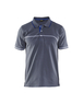 Polo bicolore Blåkläder 3389 Gris clair/Bleu roi Blaklader - 338910509485