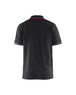 Polo bicolore Blåkläder 3389 Noir/Rouge Blaklader - 338910509956