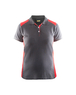 Polo Femme Blåkläder 3390 Gris clair/Rouge Blaklader - 339010509456