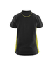 Polo Femme Blåkläder 3390 Noir/Jaune fluo Blaklader - 339010509933