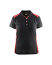 Polo Femme Blåkläder 3390 Noir/Rouge Blaklader - 339010509956