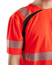T-shirt haute-visibilité anti-UV Blåkläder 3397 Rouge fluo/Noir Blaklader - 339710135599