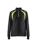 Sweat zippé femme Blåkläder 3403 Noir/Jaune fluo Blaklader - 340311589933