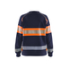 Sweat haute-visibilité femme Blåkläder 3409 Marine/Orange fluo Blaklader - 340911588953