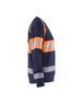 Sweat haute-visibilité femme Blåkläder 3409 Marine/Orange fluo Blaklader - 340911588953