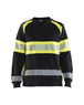 Sweat haute-visibilité femme Blåkläder 3409 Noir/Jaune fluo Blaklader - 340911589933
