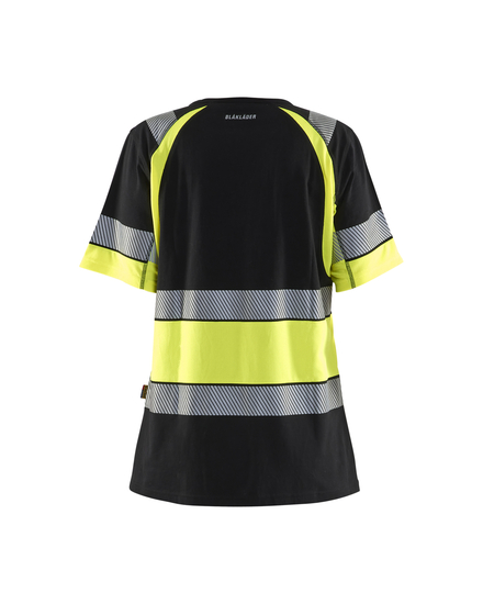 T-shirt haute-visibilité femme Blåkläder 3410 Noir/Jaune fluo Blaklader - 341010309933