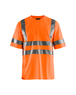 T-shirt haute-visibilité Blåkläder 3413 Orange fluo Blaklader - 341310095300