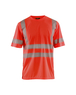 T-shirt haute-visibilité anti-UV Blåkläder 3420 Rouge fluo Blaklader - 342010135500